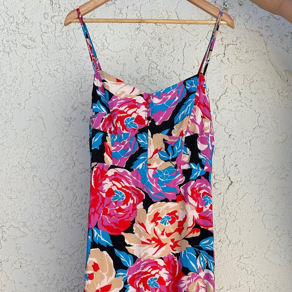 Anthropologie floral summer dress, size: 12